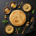 TITAN Algerian Vegan Harcha Semolina Flatbread Breakfast