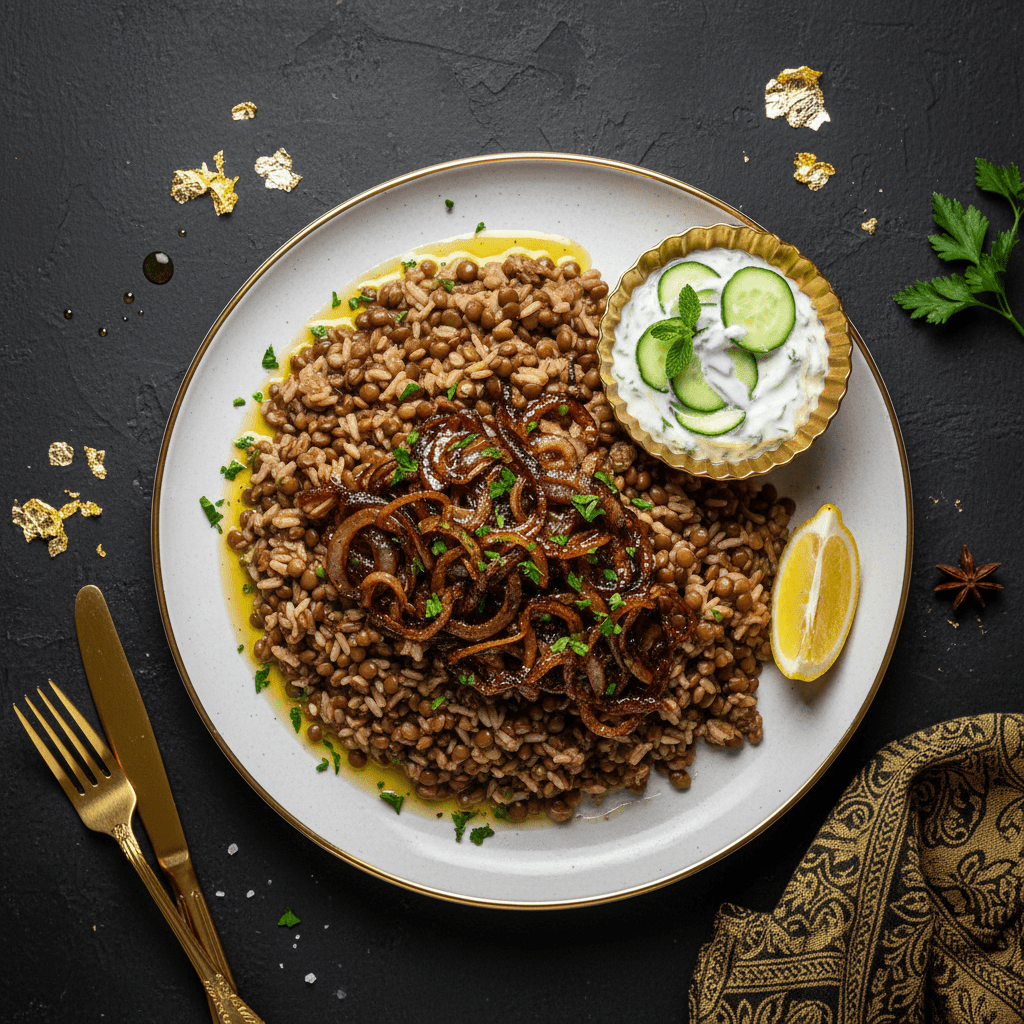TITAN Lebanese Mujaddara Vegan Muscle Dinner