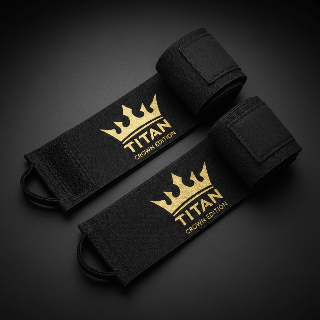 TITAN Wrist Wraps - 18" Supportive Weightlifting Wraps