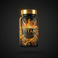 TITAN Vitamin D3+K2 Complex - Vegan Lichen D3 Testosterone Booster