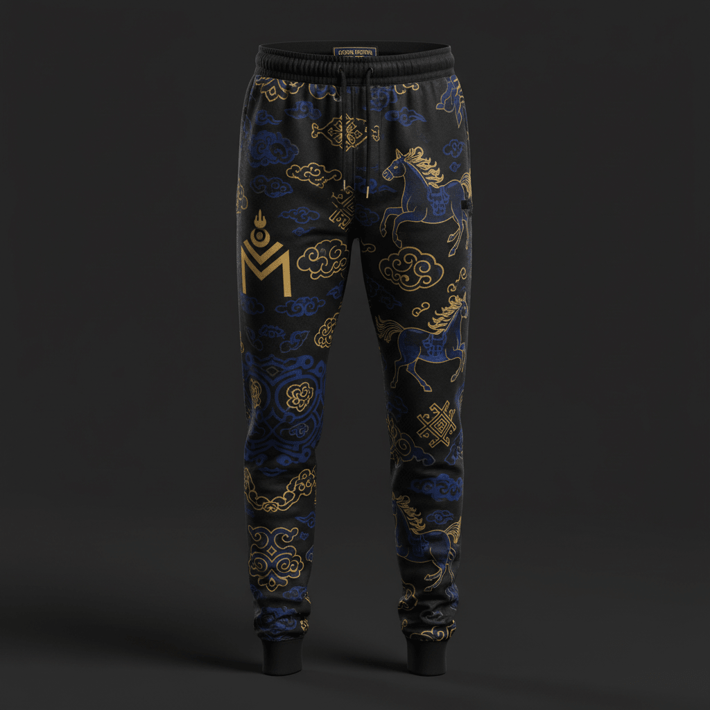TITAN Mongolian Empire Joggers — Khan Edition