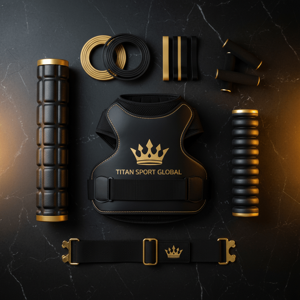 TITAN All-In-One Posture Correction Home Gym Kit Crown Edition