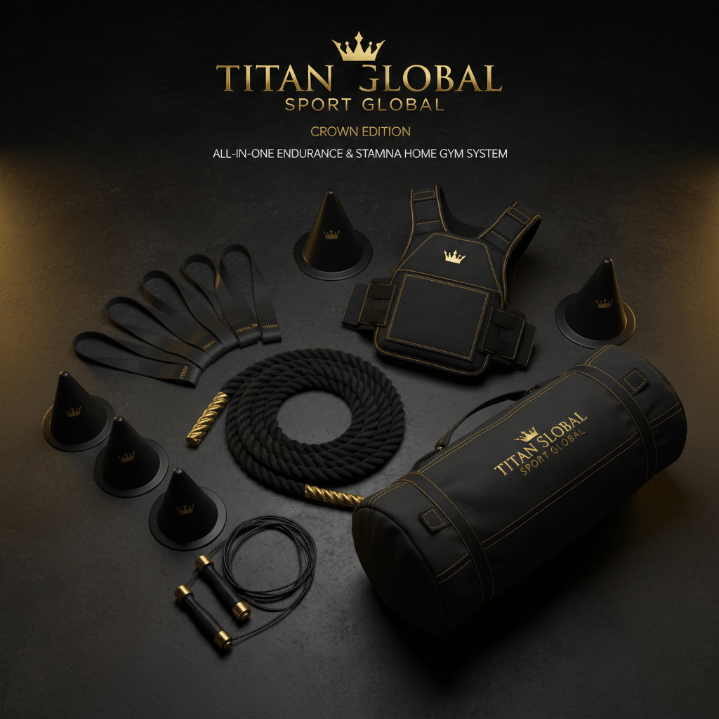 TITAN All-In-One Endurance & Stamina Home Gym System Crown Edition