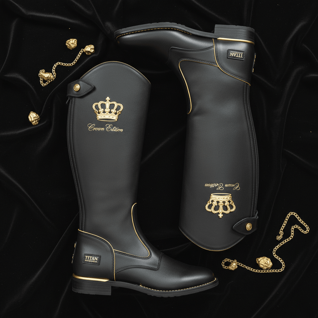 TITAN Crown Edition Equestrian Tall Riding Boots
