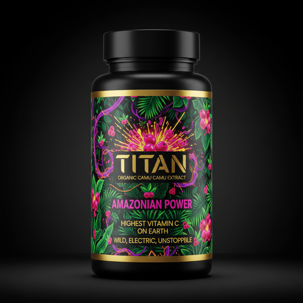 TITAN Organic Camu Camu Extract - Vitamin C Superfruit Champion