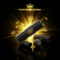 TITAN SPORT GLOBAL pro foam roller kit 3-piece deep tissue set