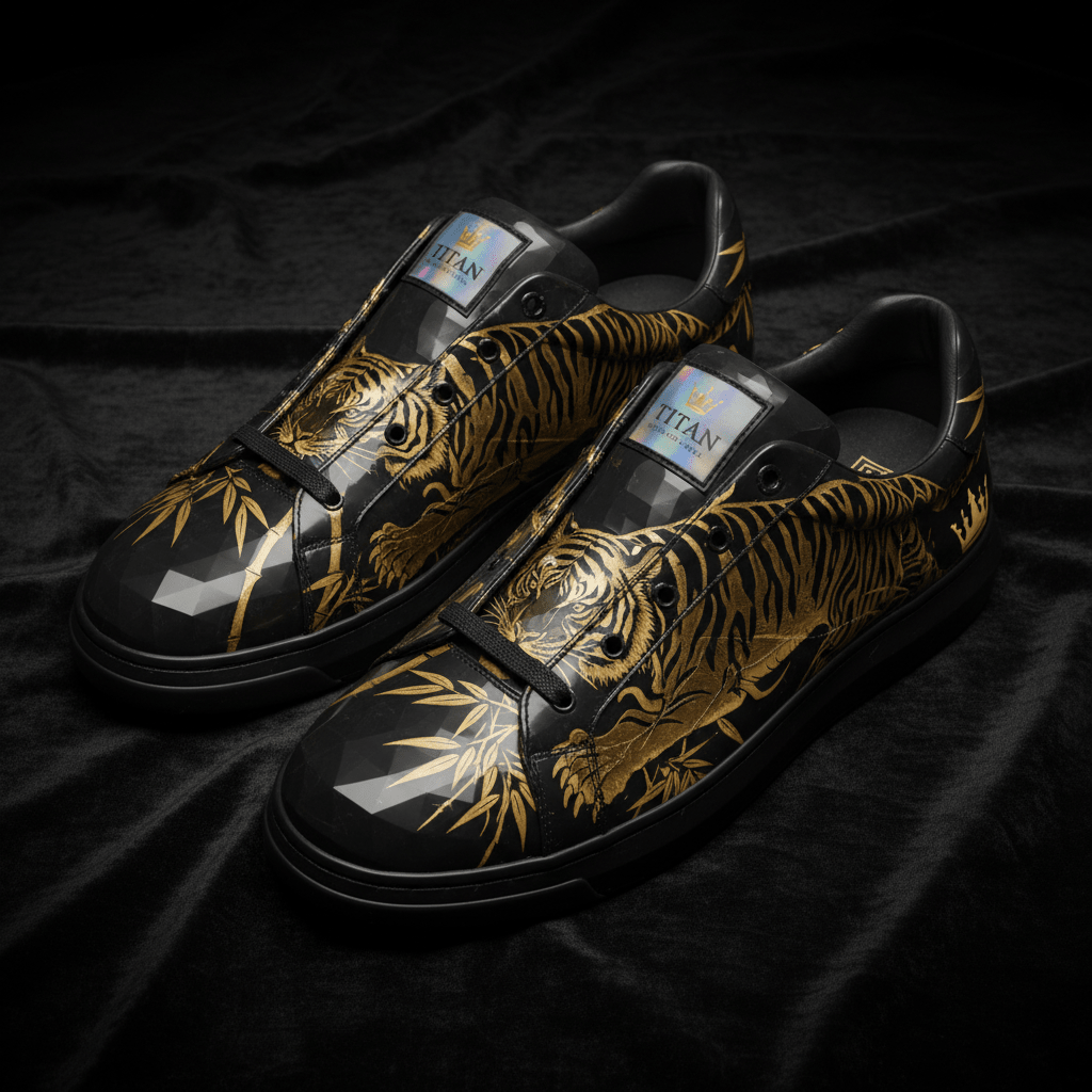 TITAN Crown Edition Drop 007 — Onyx & Gold