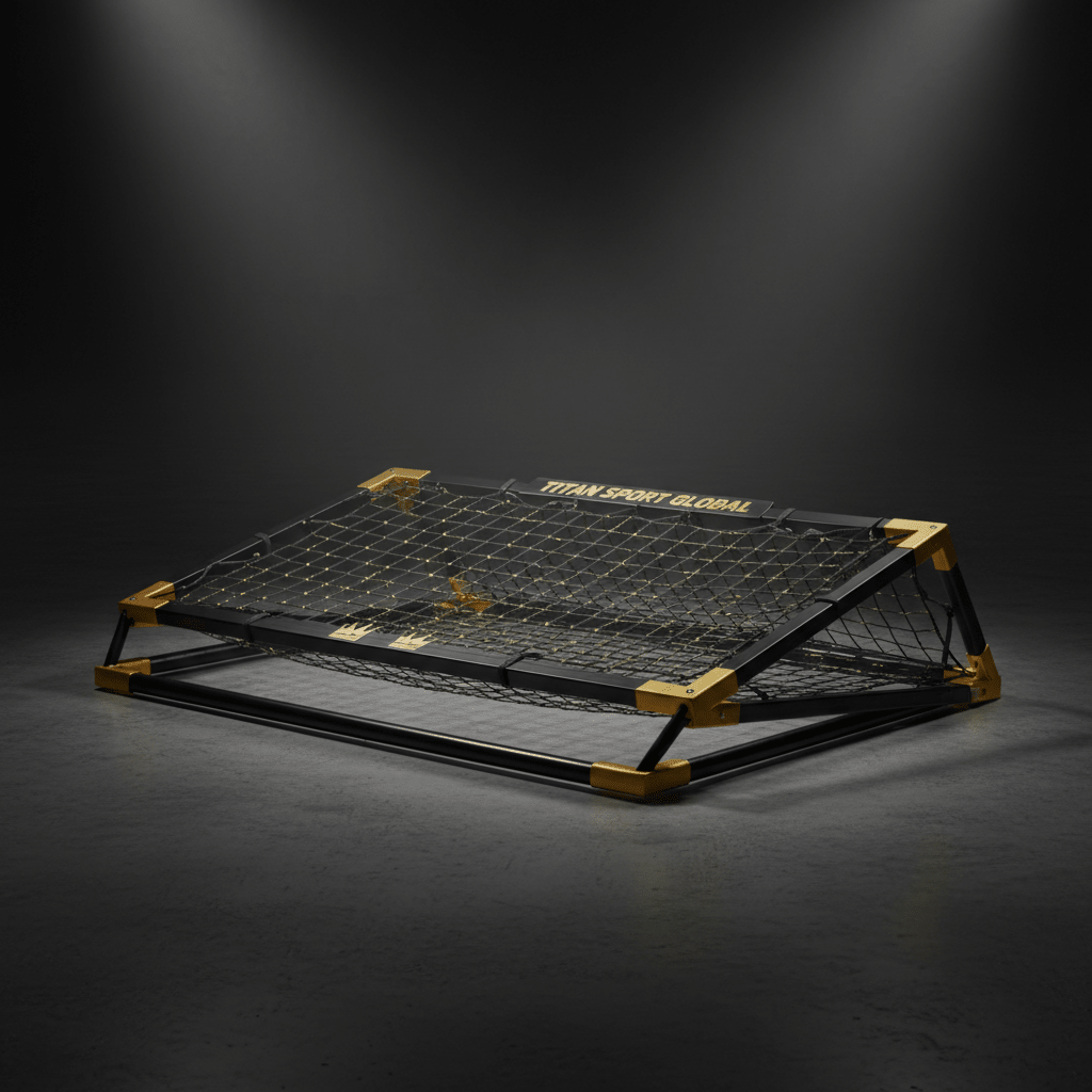 TITAN Soccer Rebounder Training Net Crown Edition
