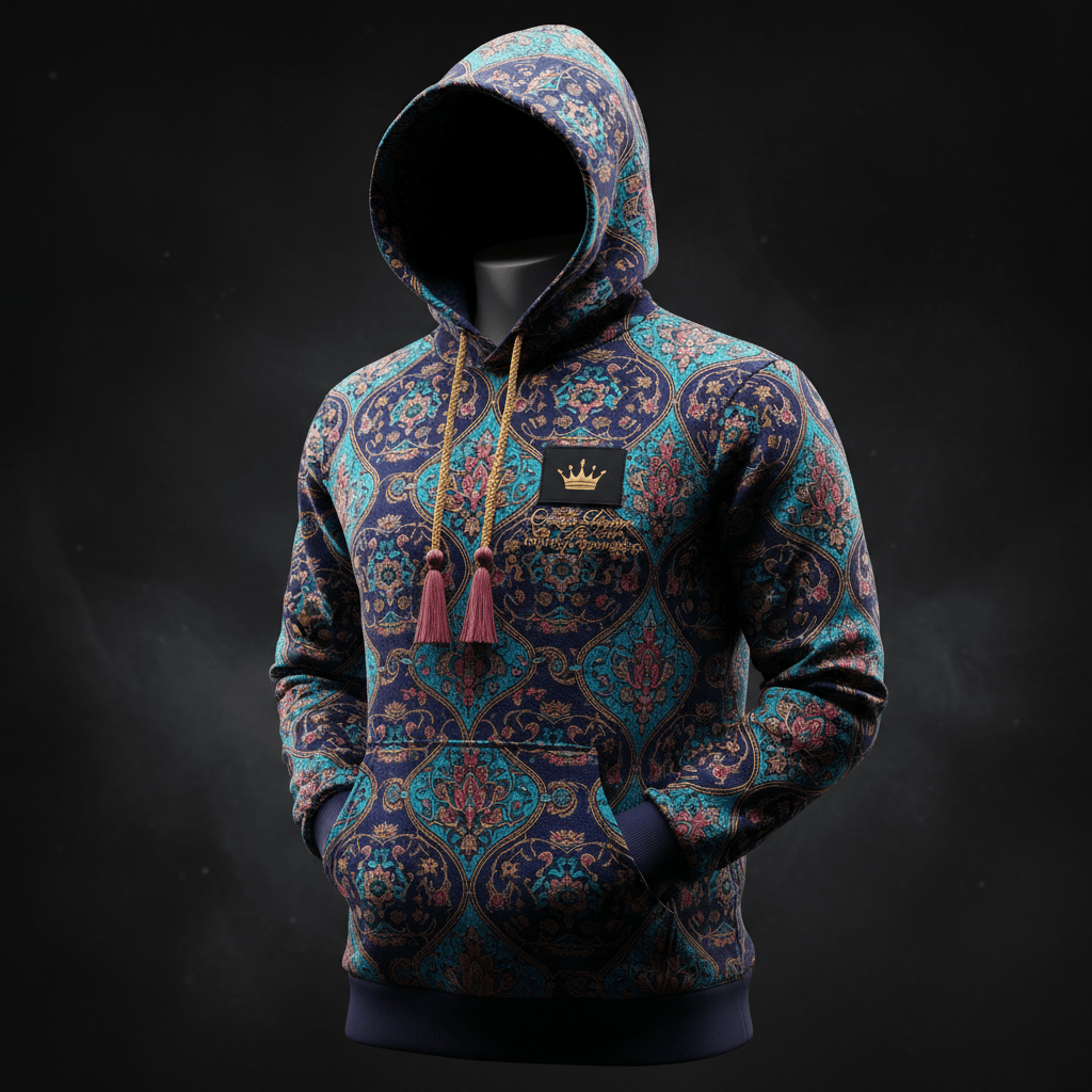 TITAN Persian Safavid Pullover Hoodie — Shah Edition