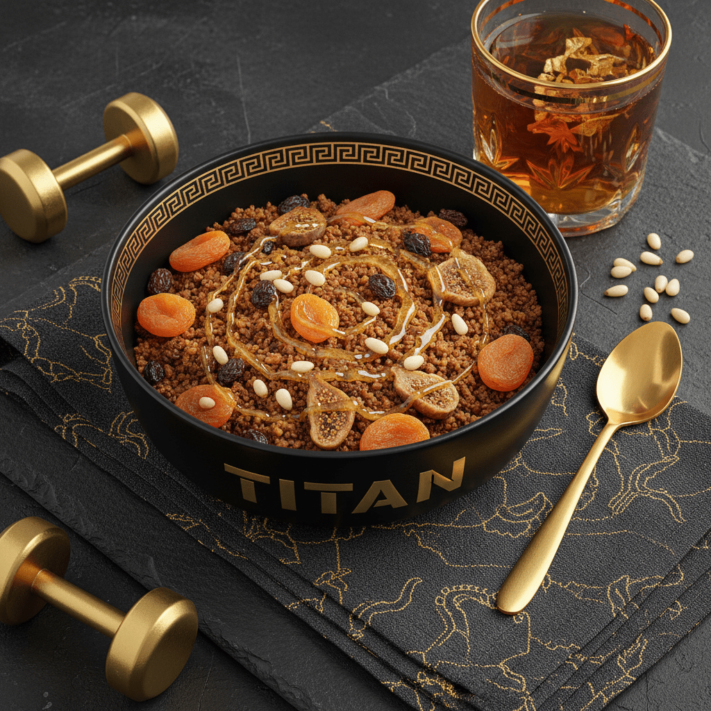 TITAN Kazakh Vegan Talkan Roasted Grain Porridge Breakfast