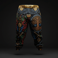 TITAN Plus Men's Norse Rune Warrior Joggers — Spiritual Crown Edition sizes 1X–5X