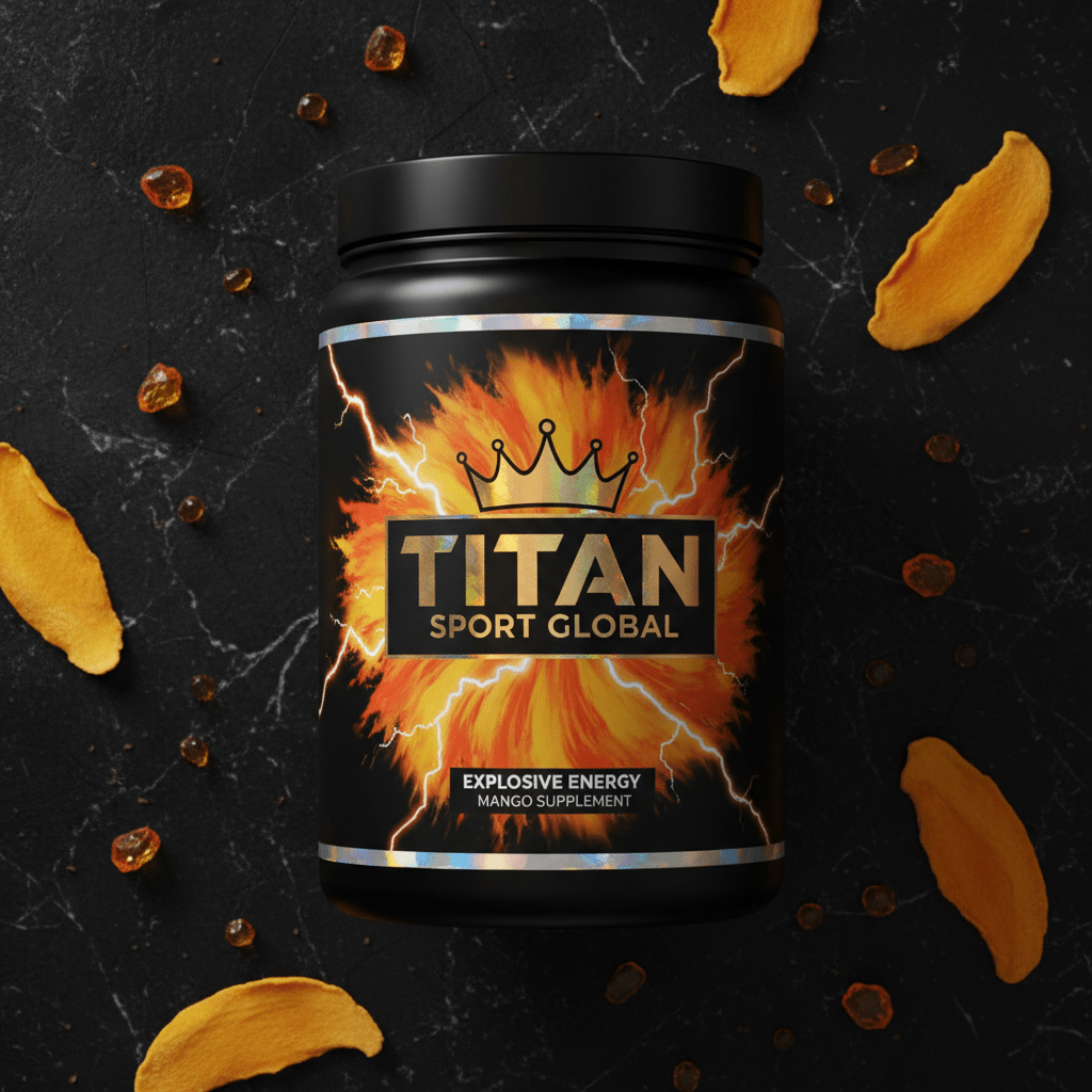 TITAN Mango Explosive Energy Drink Powder Crown Edition