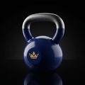 TITAN Competition Kettlebell Royal Crown Edition royal blue gold