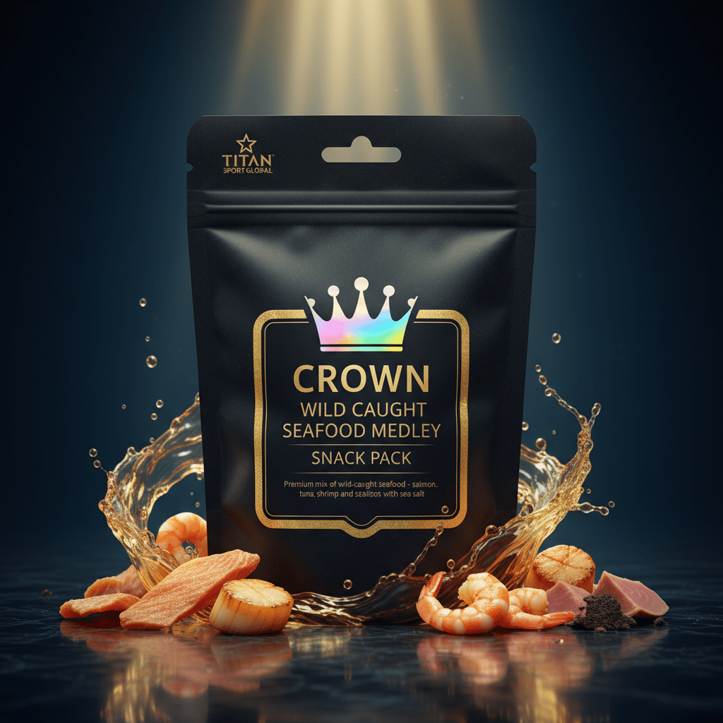 Crown Wild Caught Seafood Medley Snack Pack - TITAN SPORT GLOBAL