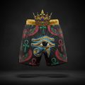 TITAN Plus Men's Eye of Horus Shorts — Spiritual Crown Edition sizes 1X–5X