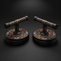 TITAN Rotating Push-Up Handles — 360° Rotation Crown Edition