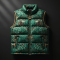TITAN Crown Edition Women's Tiger Lotus Puffer Vest