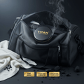 TITAN Gym Bag Freshener — Clean Fresh Activated Charcoal Design