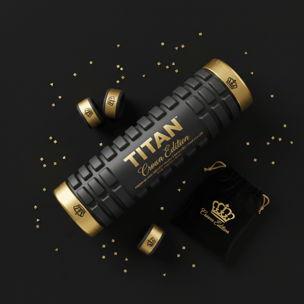 TITAN Crown Edition Cheerleading Recovery Foam Roller