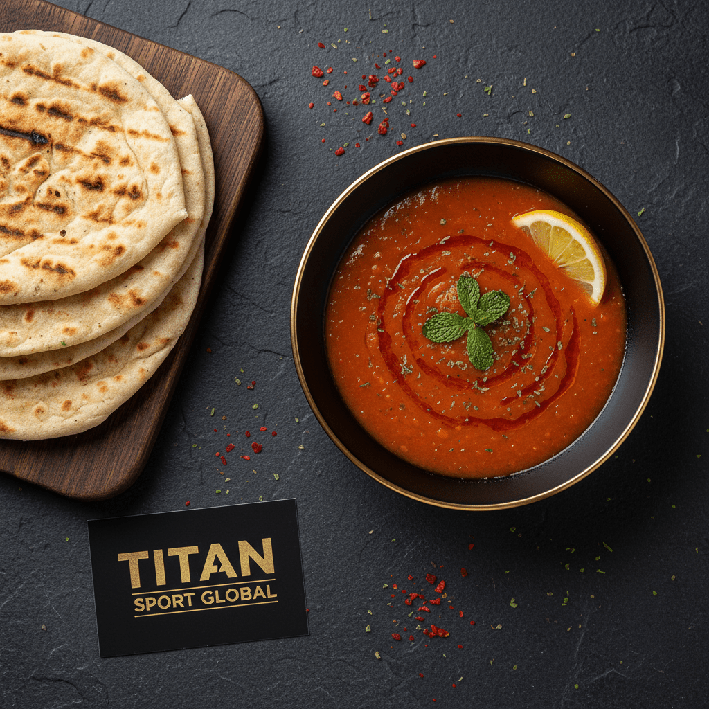 TITAN Turkish Vegan Mercimek Breakfast Soup - High-Protein Meal Plan