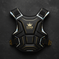 TITAN Crown Edition Cricket Chest Guard Matte Black Gold