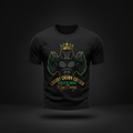 TITAN Men's Gorilla King Muscle Tee Crown Edition — bold tattoo-style gorilla king artwork