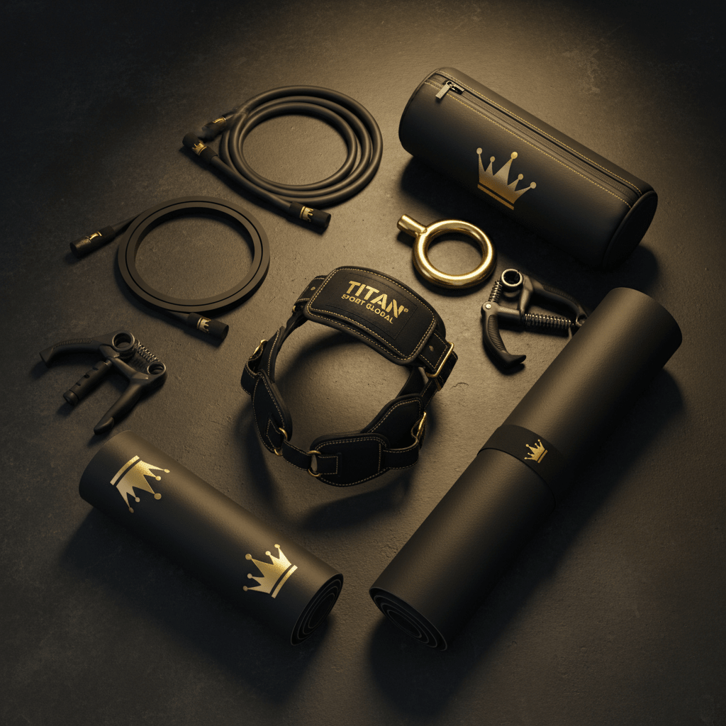 TITAN All-In-One Wrestler's Strength & Conditioning Kit Crown Edition