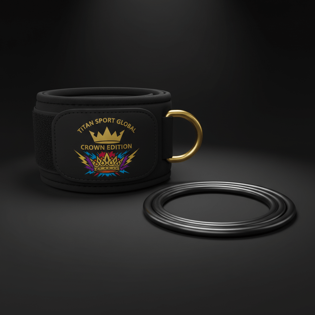 TITAN Crown Edition Padded Ankle Strap Cable Attachment