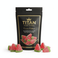 Crown High-Protein Watermelon Gummies — Crown Edition matte black pouch