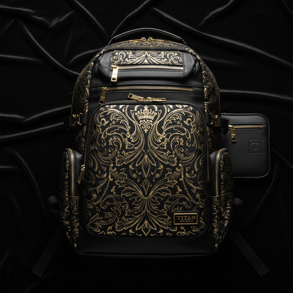 TITAN Carry-On Backpack AirTag Crown Edition