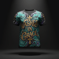 Men's Tee — Washed In Grace — Crown Edition