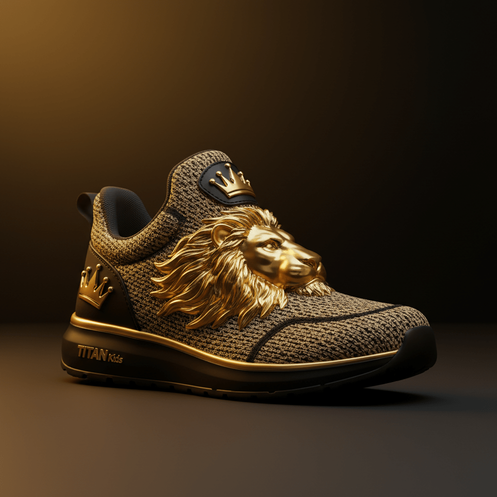 TITAN Kids Wild Lion Training Sneaker — Crown Edition