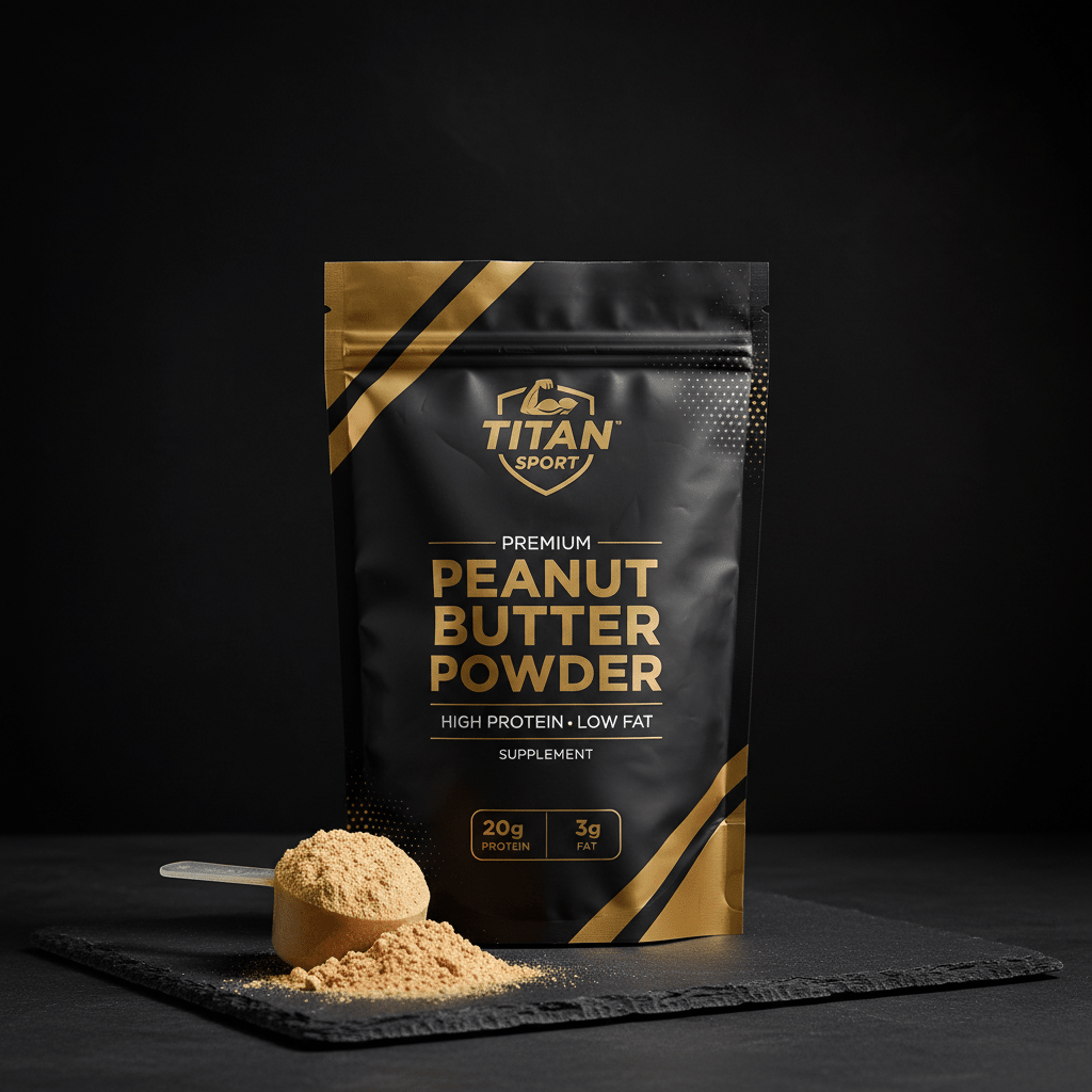 TITAN Peanut Butter Powder - High Protein Low Fat