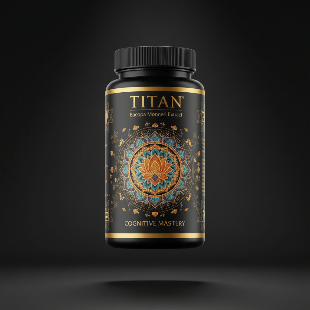 TITAN Bacopa Monnieri Extract - 55% Bacosides Memory Enhancer