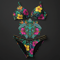 TITAN Women's Bikini Set Sea Turtle Queen Crown Edition