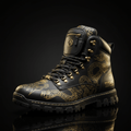 TITAN Hiking Boot — Serpent Tattoo Crown Edition