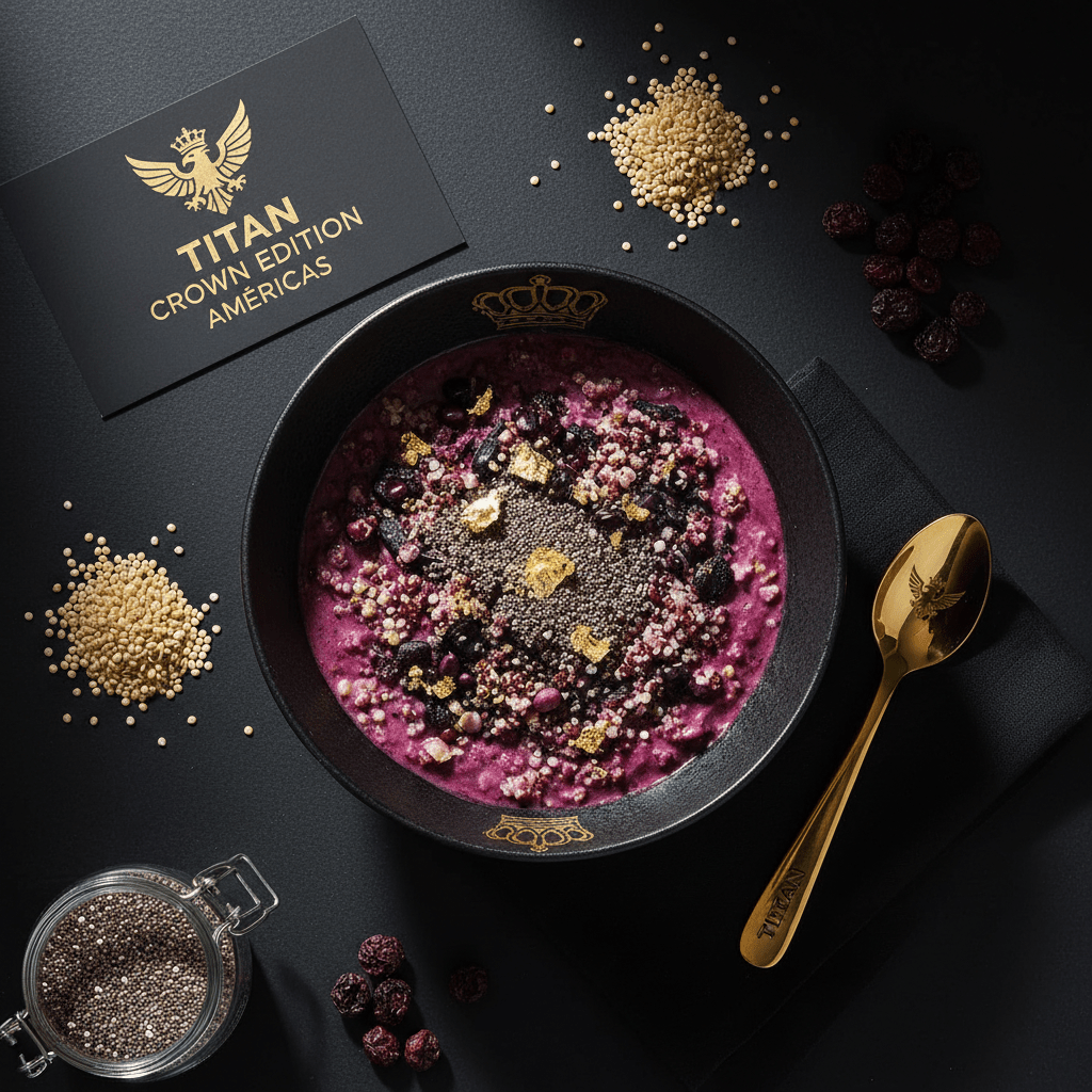TITAN Crown Edition Americas Vegan Superfood Breakfast Bowl