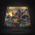 TITAN Inca Sun Hummingbird Women's Cozy Boxer Shorts — Crown Edition