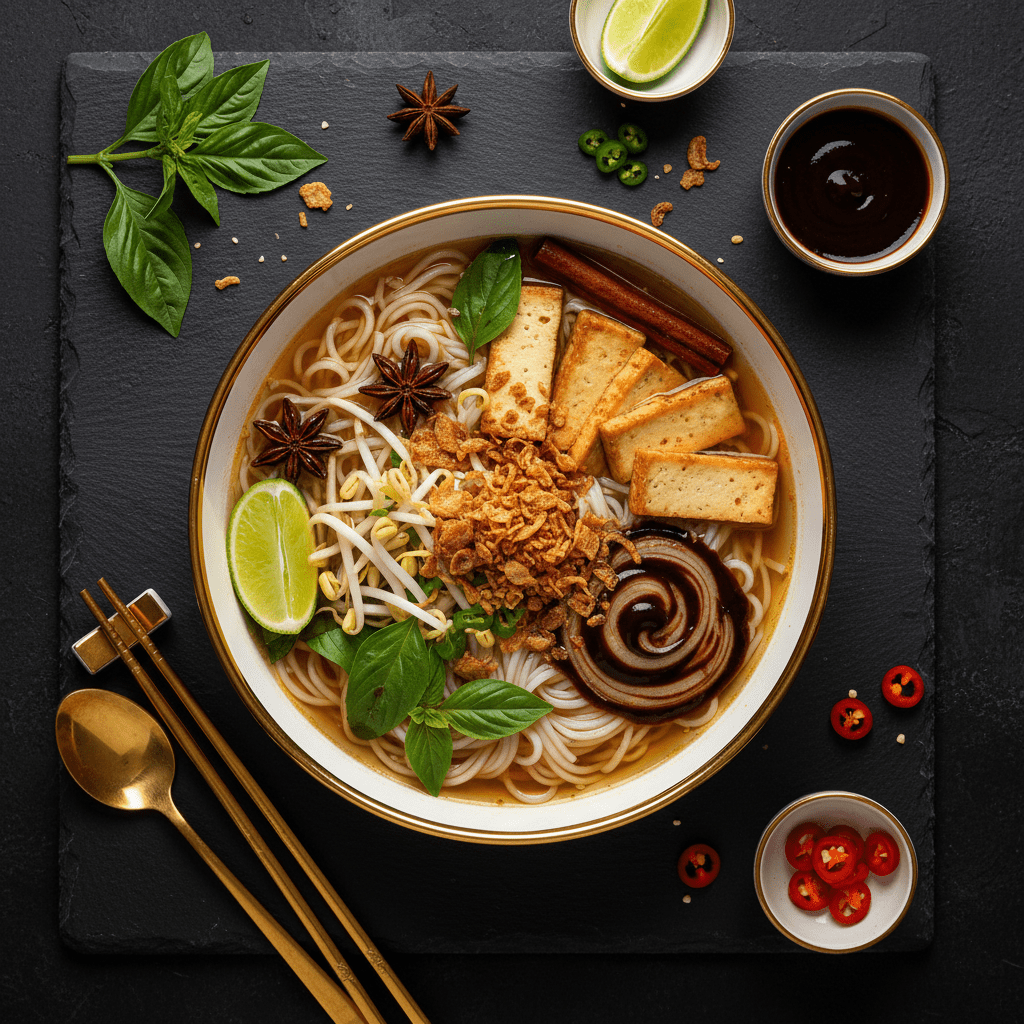 TITAN Vietnamese Vegan Pho Noodle Lunch Bowl