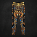 TITAN Crown Edition Tattoo Art Cutout Leggings Women's Athletic Bottoms