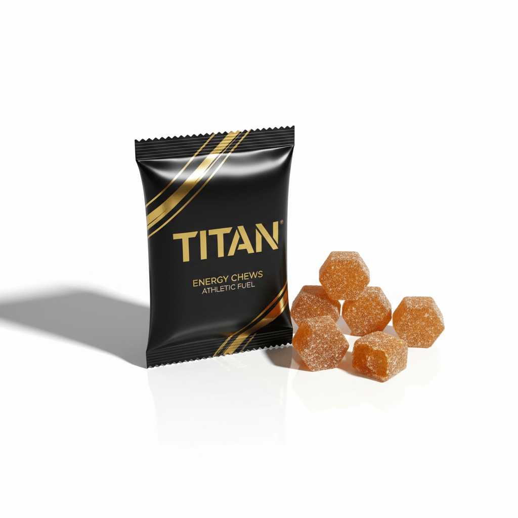 TITAN Energy Chews - Fast-Acting Caffeine & Electrolyte Boost