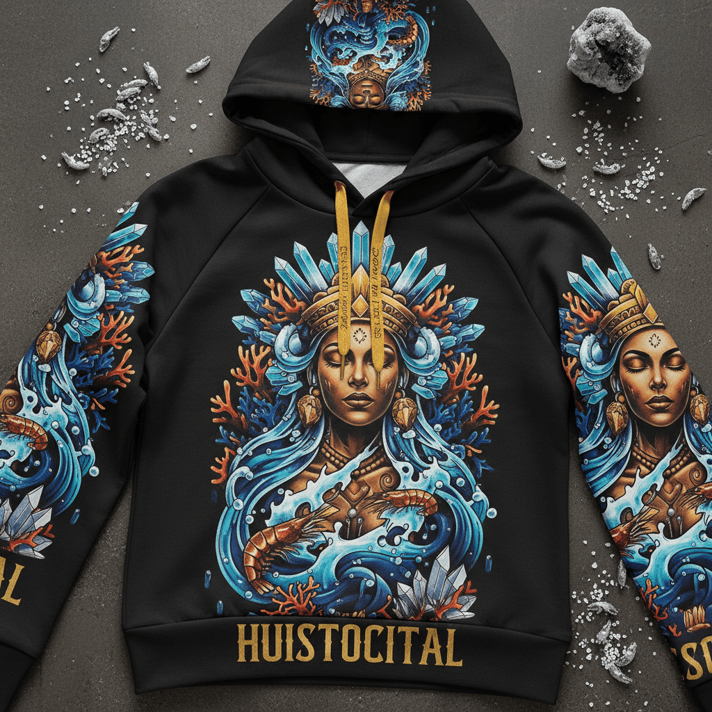 TITAN Women's Huixtocihuatl Salt Water Hoodie — Iztatl Edition