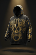 TITAN Post-Game Hoodie — Victory Laurel Wreath Crown Championship Design