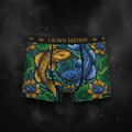TITAN Crown Edition Men's Boxer Briefs — Koi Dynasty Tattoo Art
