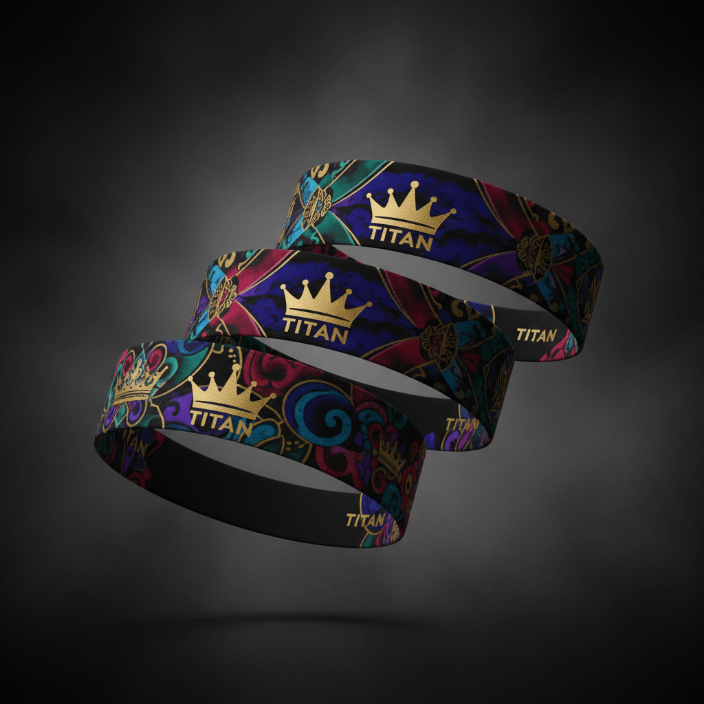 TITAN Headband 3-Pack - Crown Edition