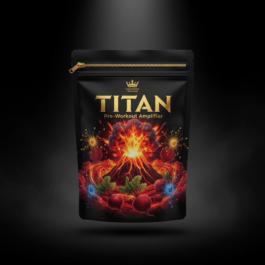 TITAN Pre-Workout Amplifier - Organic Nitric Oxide Optimizer