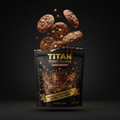 TITAN Protein Cookies Double Chocolate - Double The Gains Crown Edition Design