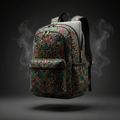 TITAN Printed Backpack - Black & Gold Crown Edition