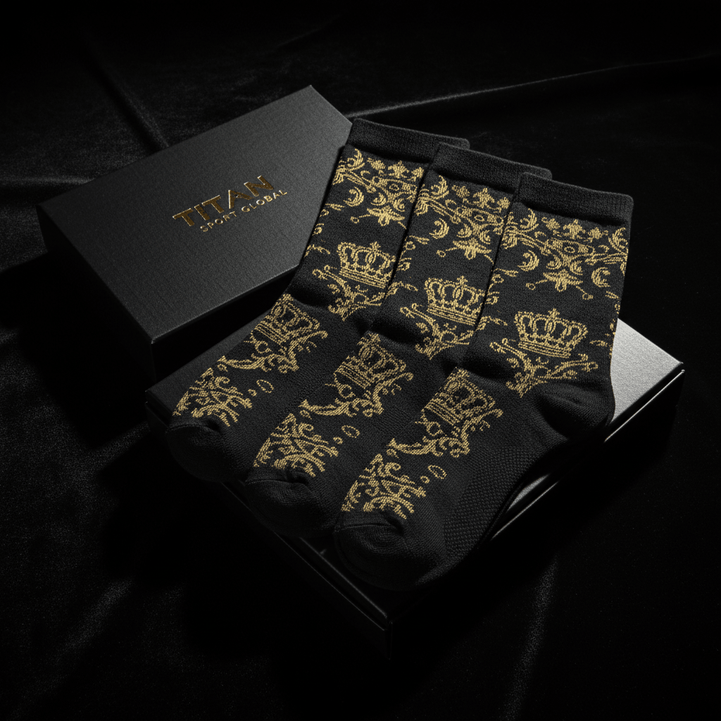 TITAN Golf Socks Crown Edition 3-Pack