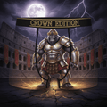 TITAN Roman Gladiator Gorilla Men's Boxer Briefs Crown Edition — gorilla in Roman gladiator armor anime art on matte black